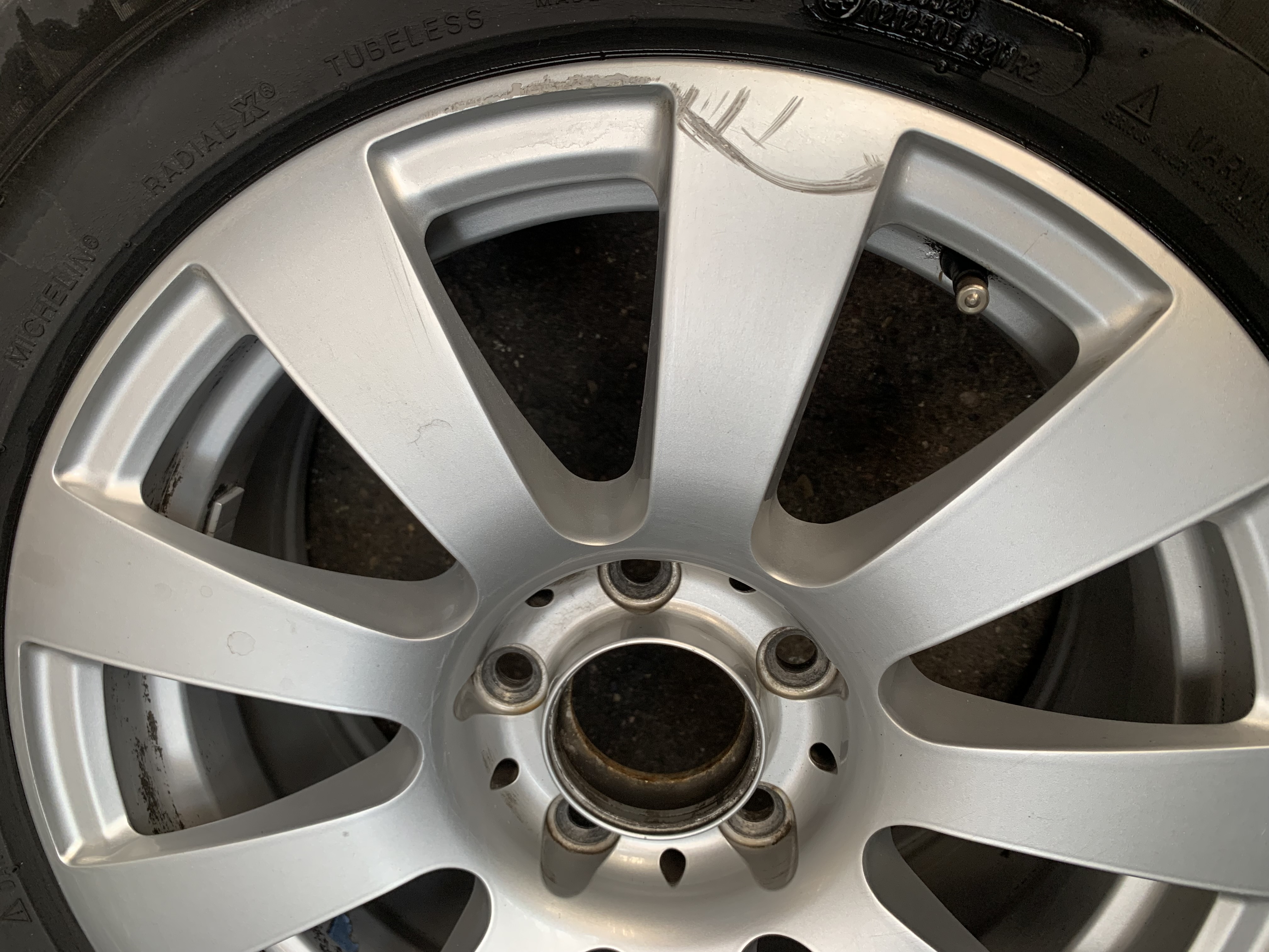 4 Original Mercedes-Benz Summer Wheels 225/55 R16 E W212